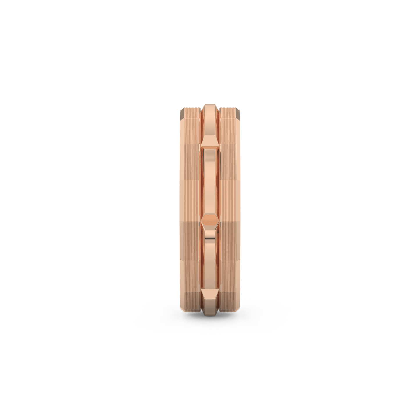Triple Band Men's Wedding Band