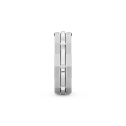 Triple Band Men's Wedding Band