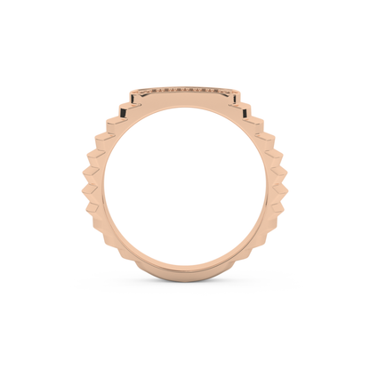 0.191 TCW Round Lab Grown Diamond Men's Wedding Band