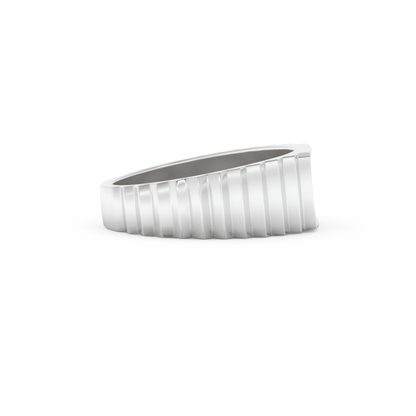 0.191 TCW Round Lab Grown Diamond Men's Wedding Band