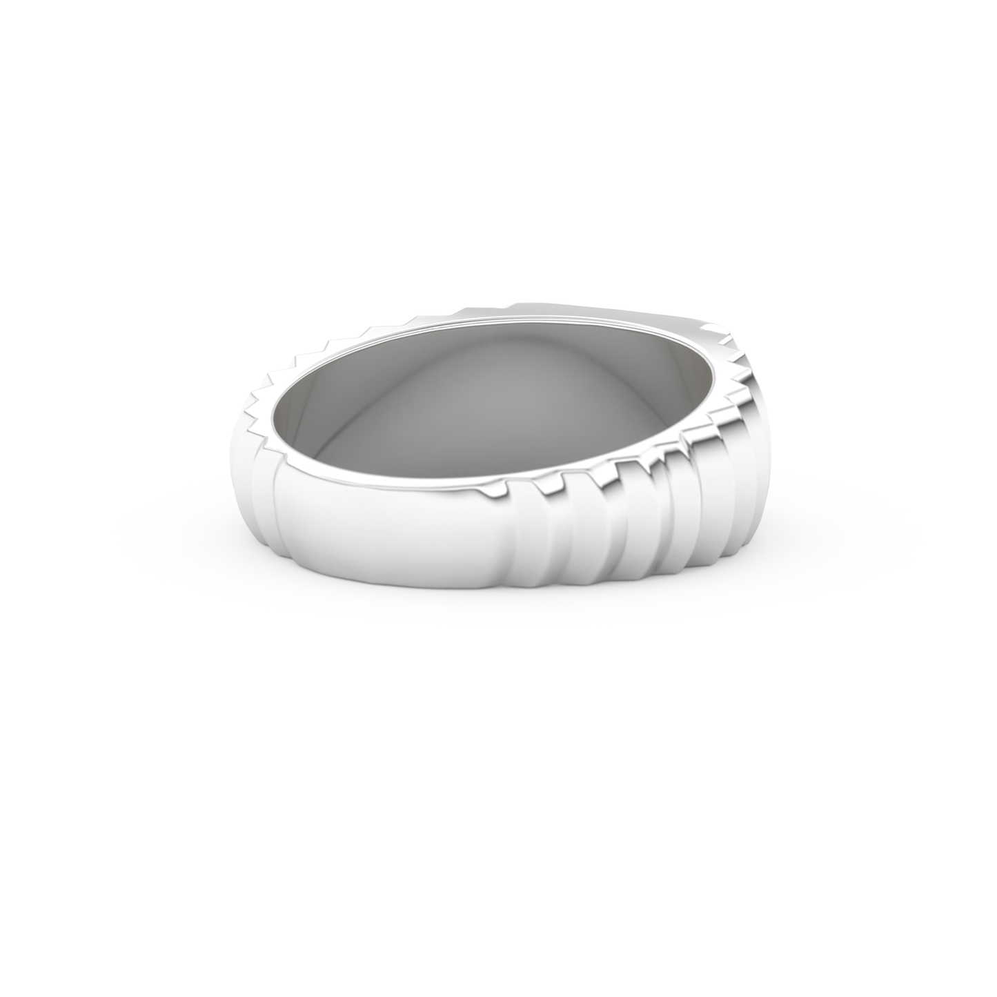 0.191 TCW Round Lab Grown Diamond Men's Wedding Band