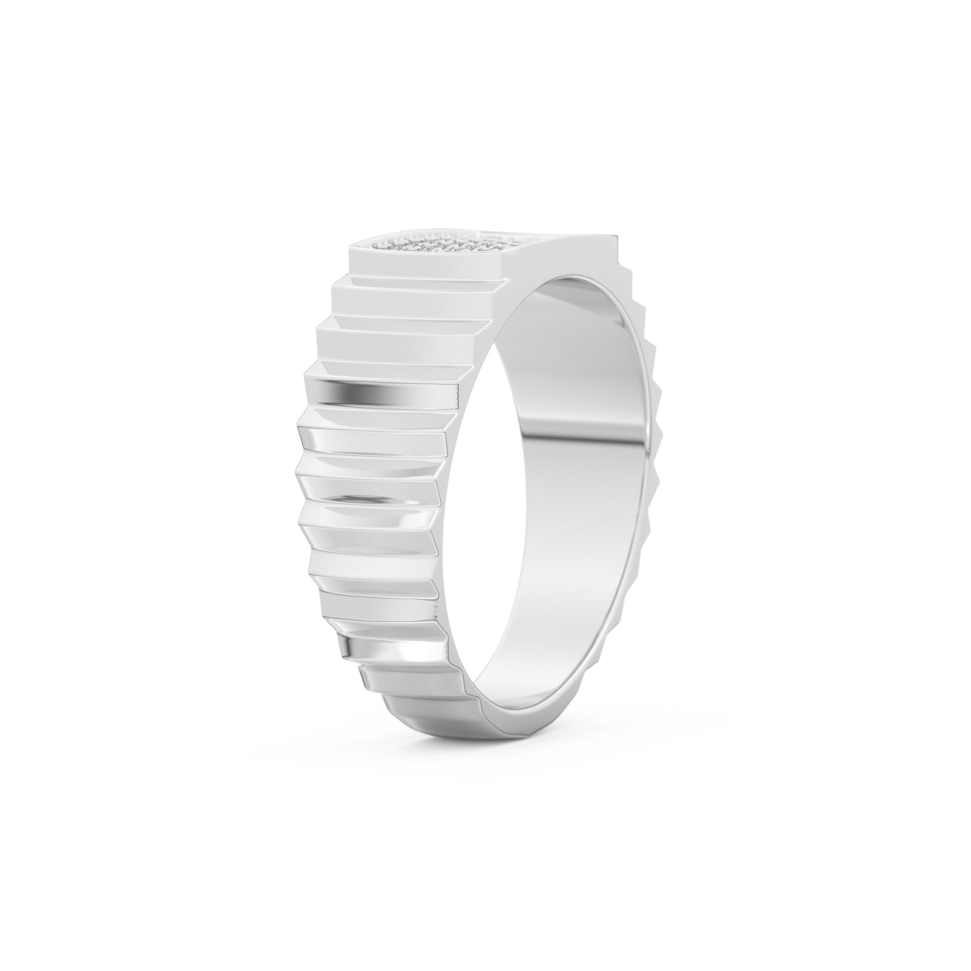 0.191 TCW Round Lab Grown Diamond Men's Wedding Band