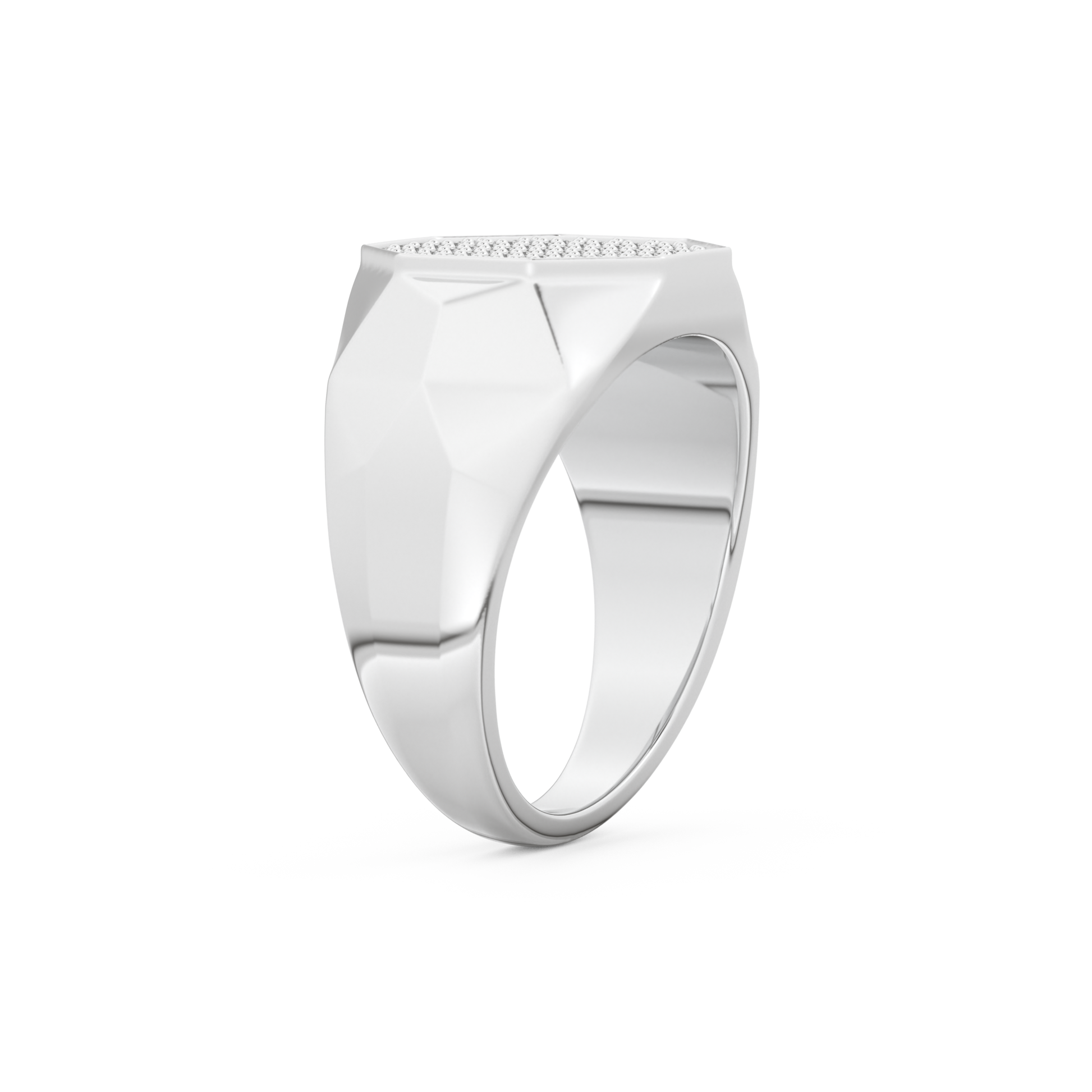 0.43 TCW Round Lab Grown Diamond Men's Wedding Band