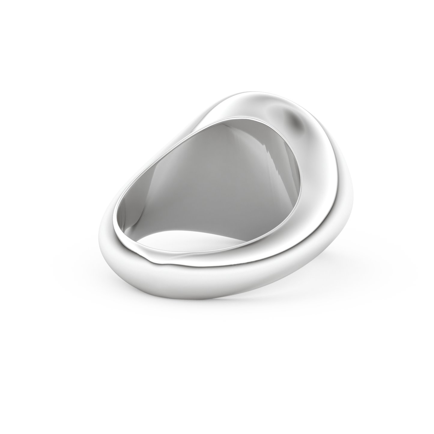 Anchor Shape Men's Wedding Band Moissanite – Yellow, White, or Rose Gold 2