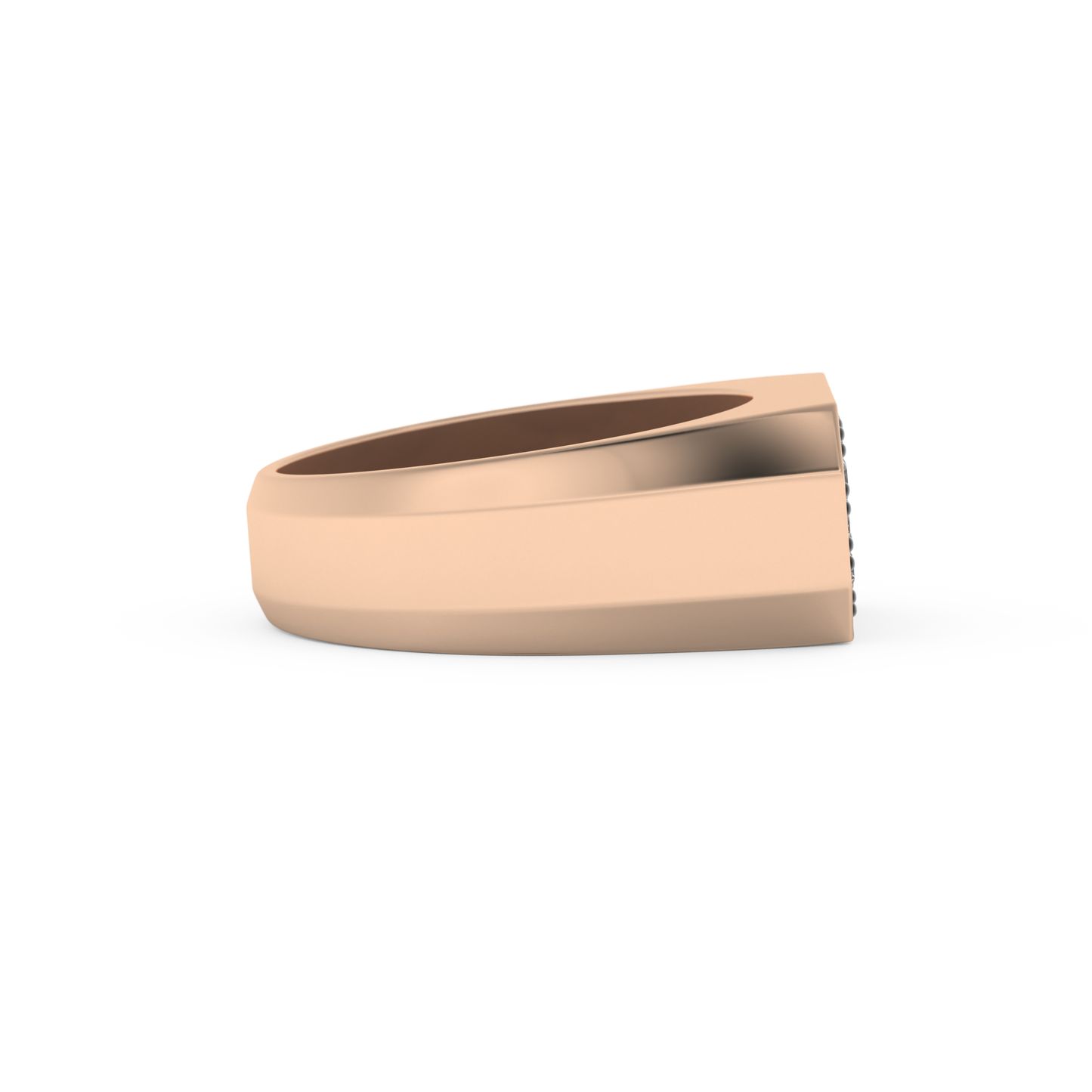 0.41 TCW Round Lab Grown Diamond Men's Wedding Band