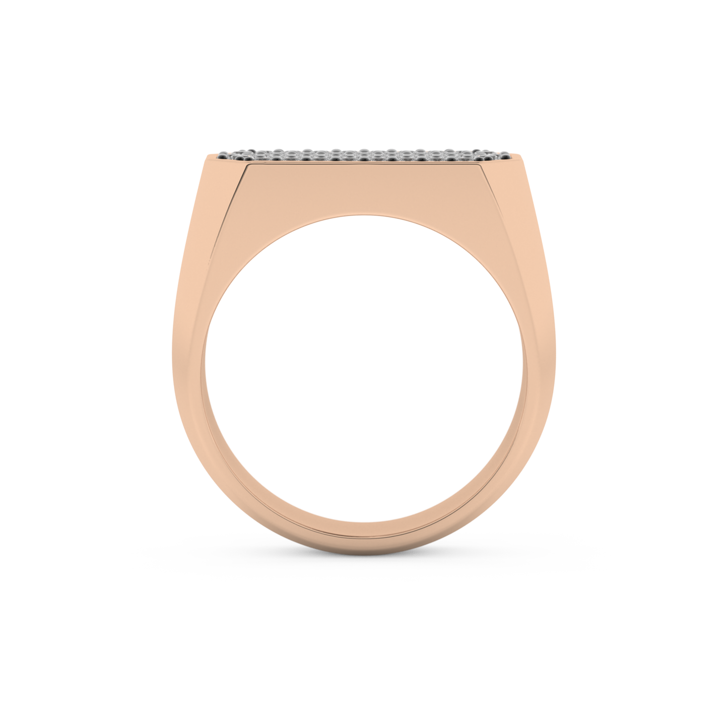0.41 TCW Round Lab Grown Diamond Men's Wedding Band