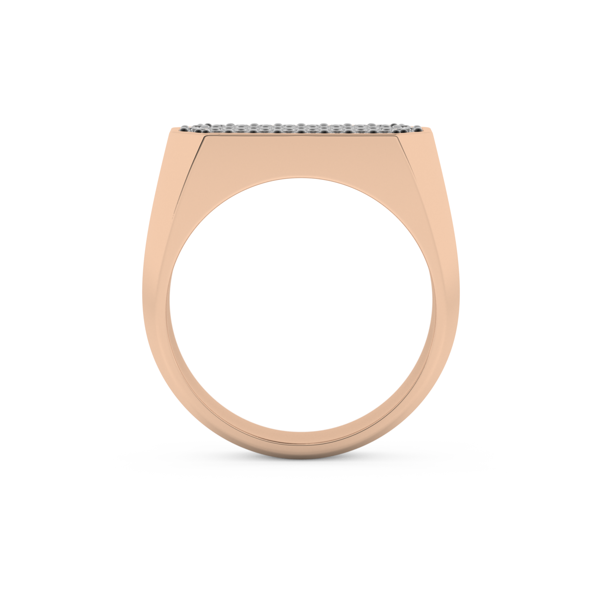 0.41 TCW Round Lab Grown Diamond Men's Wedding Band