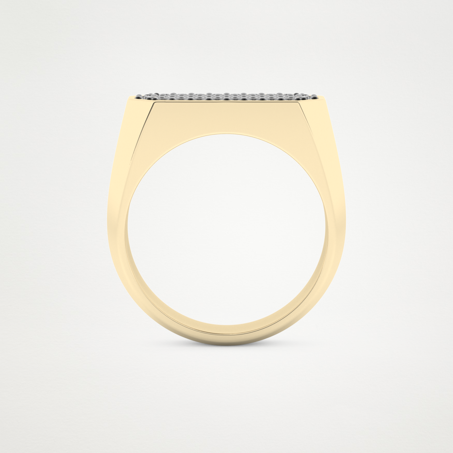 0.41 TCW Round Lab Grown Diamond Men's Wedding Band