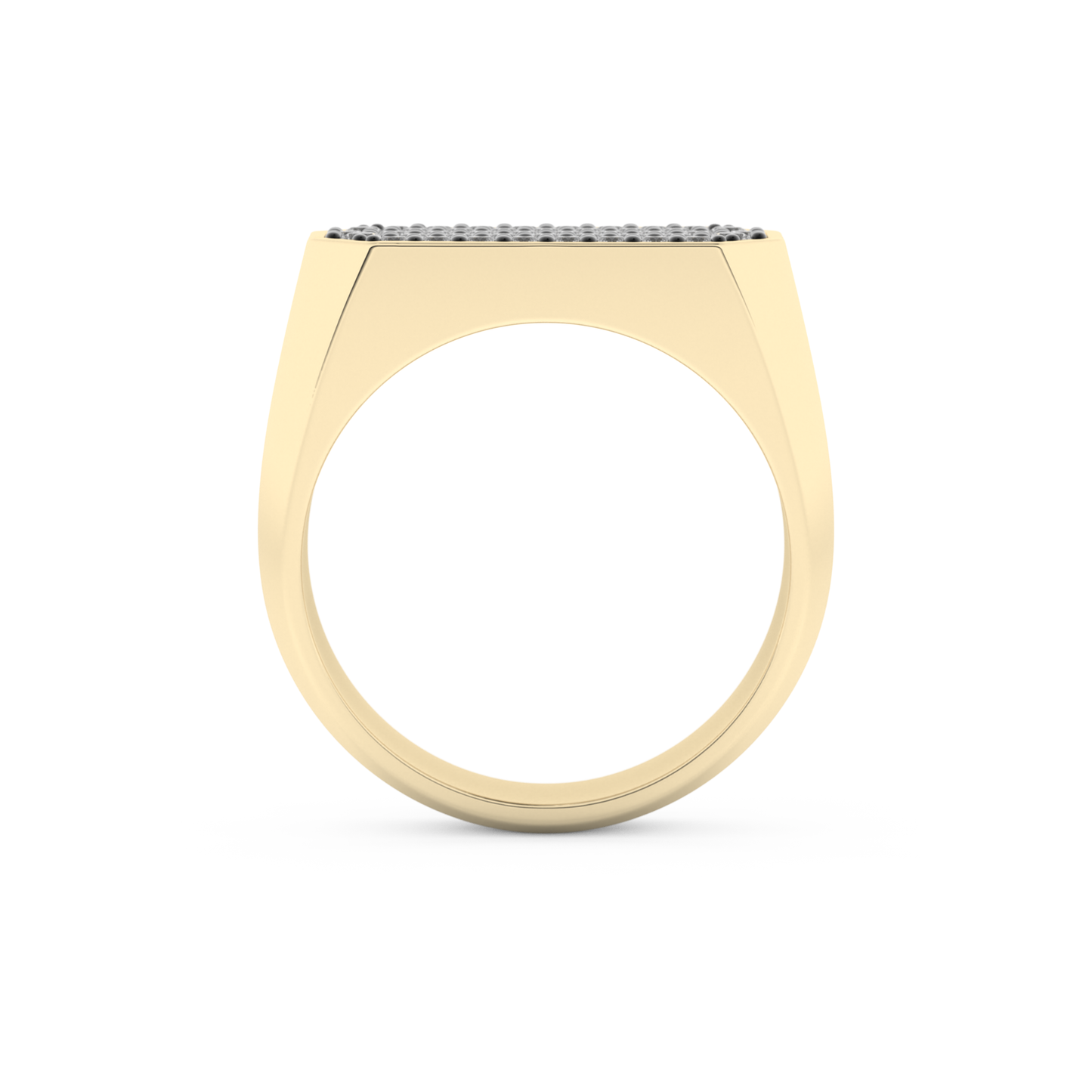 0.41 TCW Round Lab Grown Diamond Men's Wedding Band