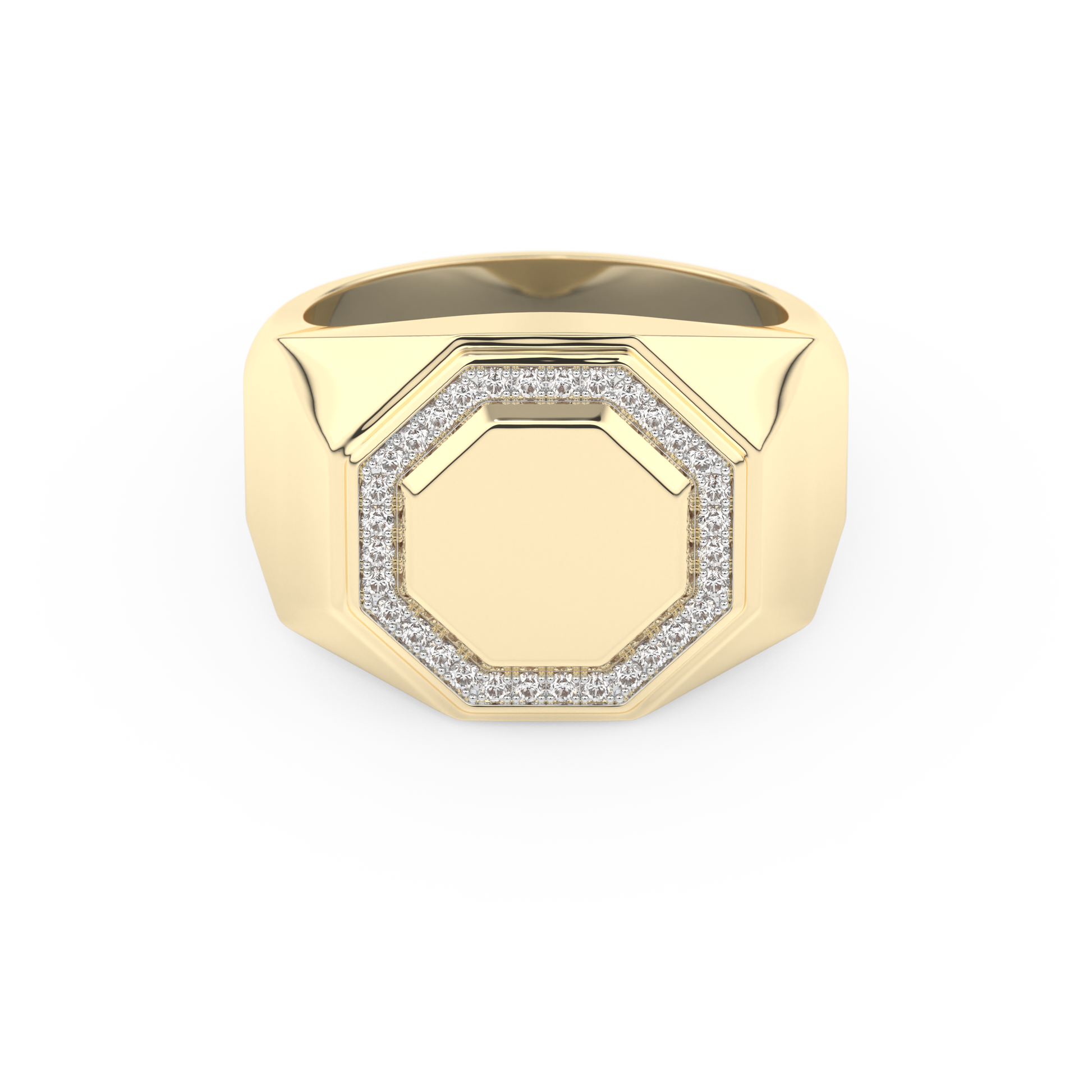 0.18 TCW Round Lab Grown Diamond Men's Wedding Band