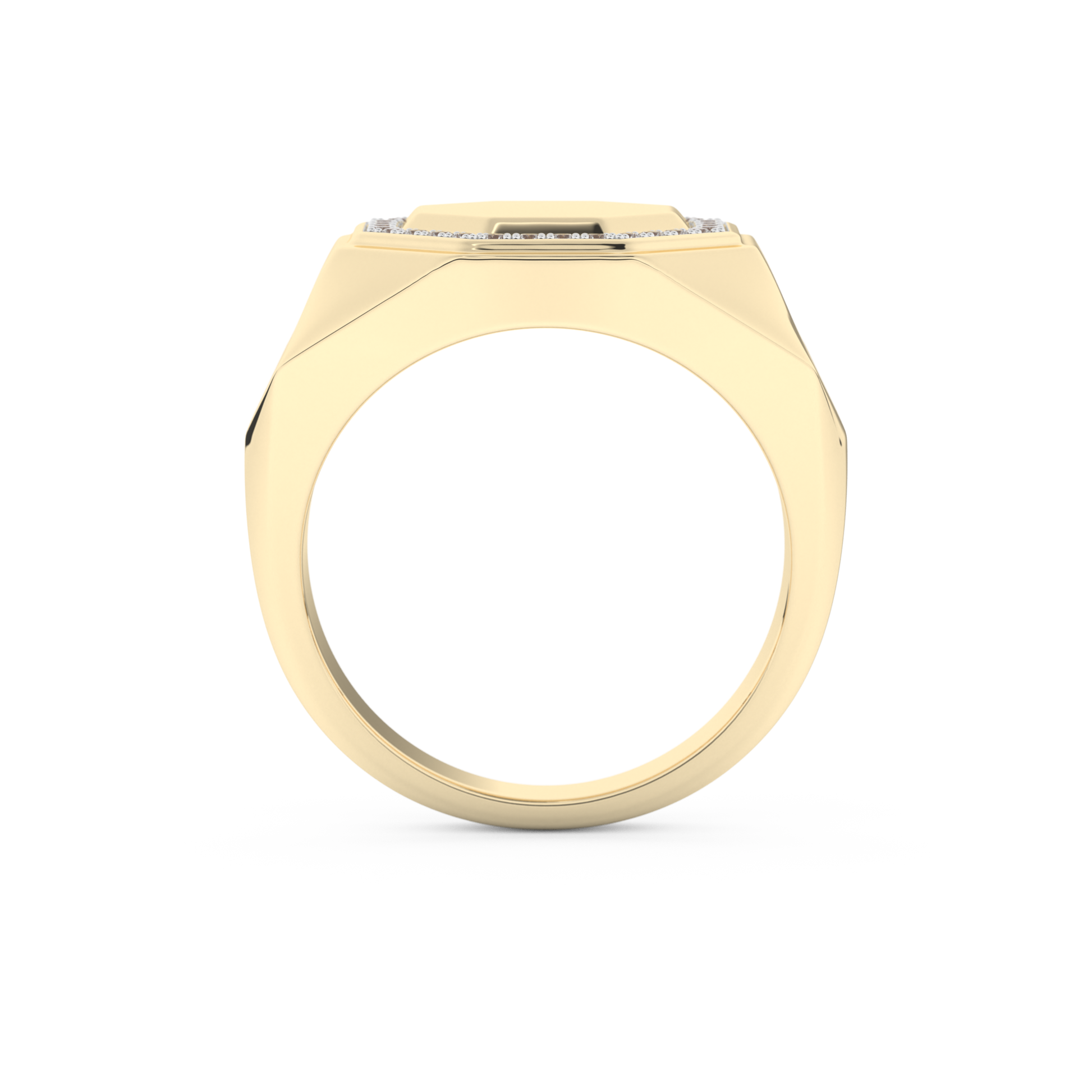 0.18 TCW Round Lab Grown Diamond Men's Wedding Band