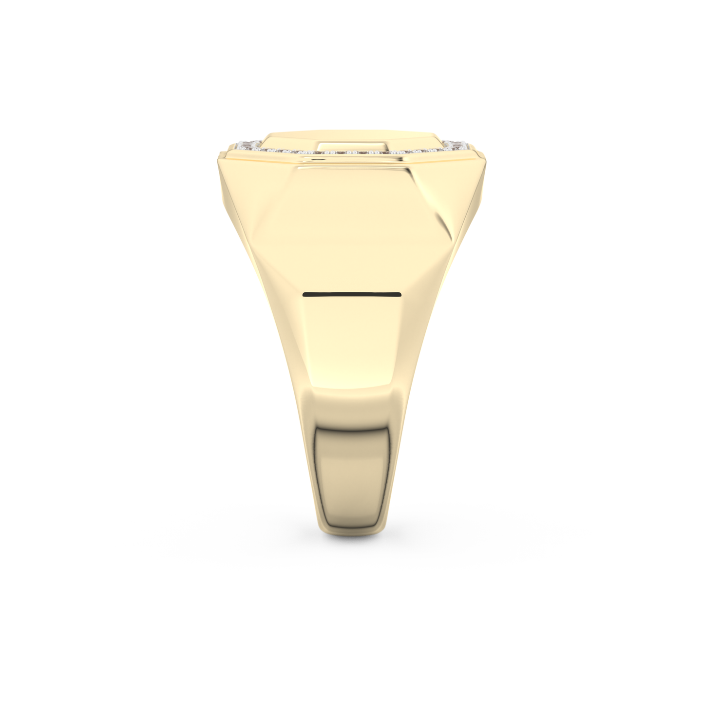 0.18 TCW Round Lab Grown Diamond Men's Wedding Band