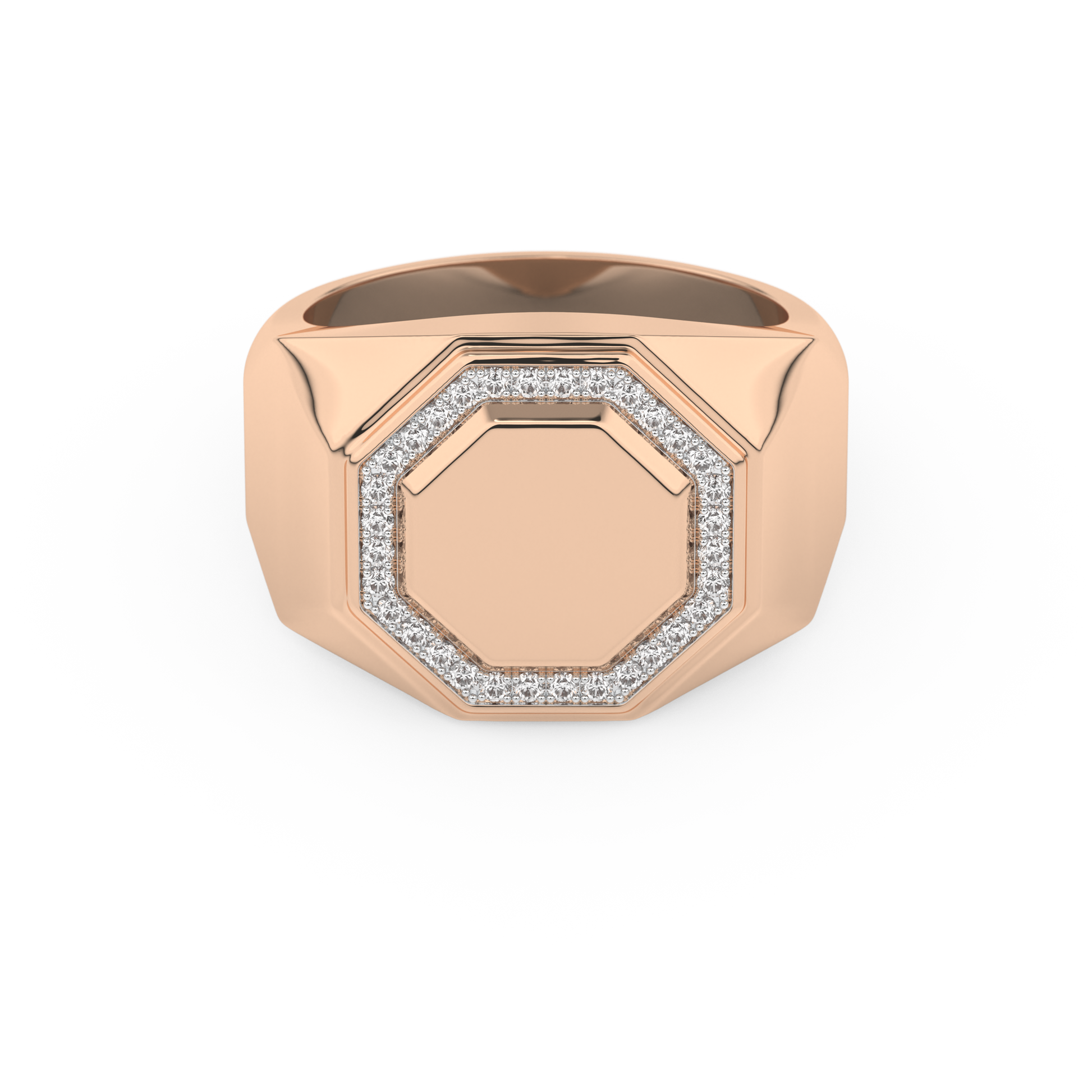 0.18 TCW Round Lab Grown Diamond Men's Wedding Band