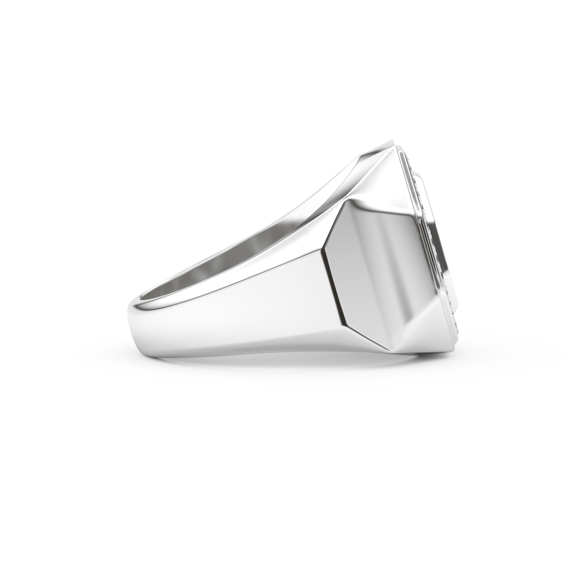 0.18 TCW Round Lab Grown Diamond Men's Wedding Band