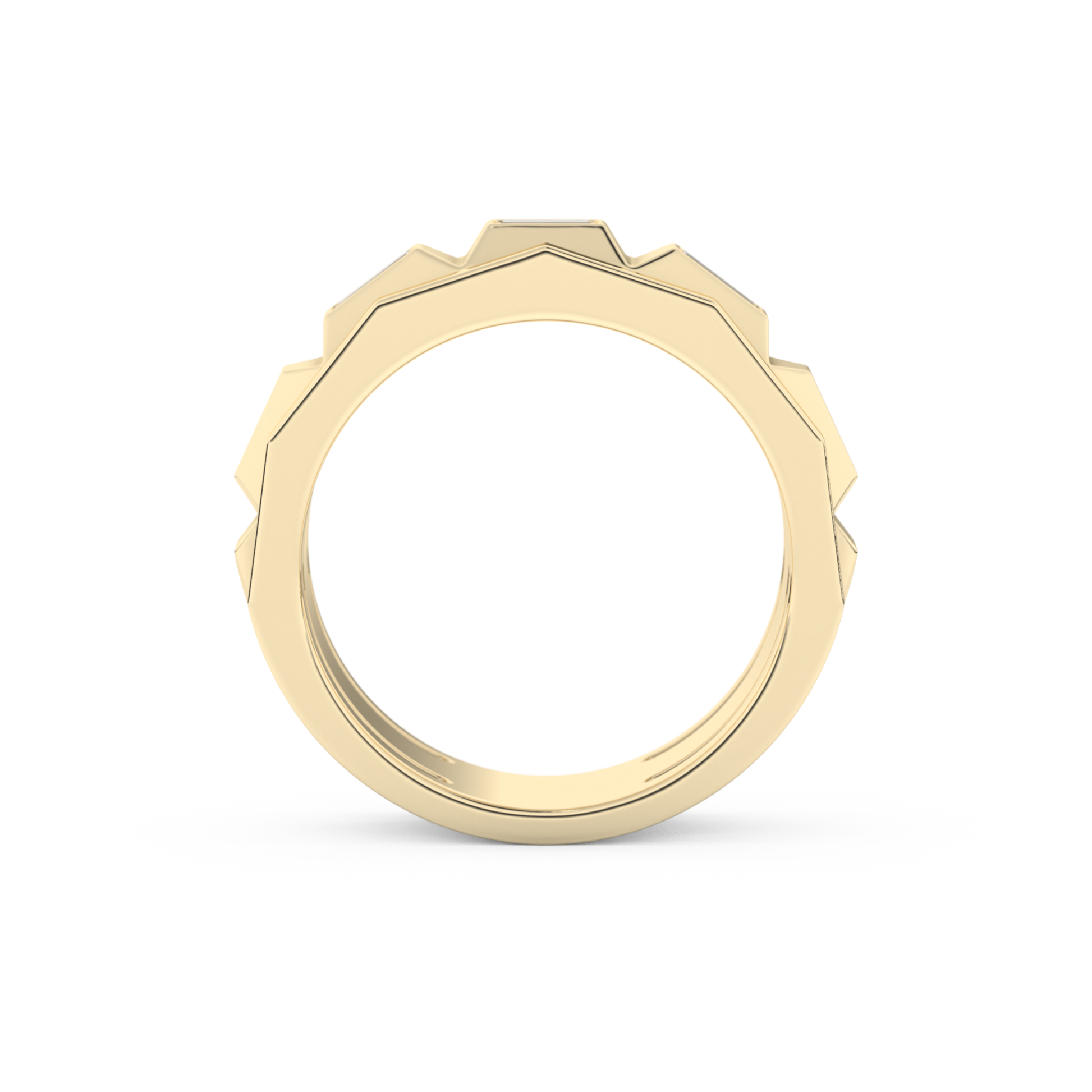 0.67 TCW Baguette Lab Grown Diamond Men's Wedding Band