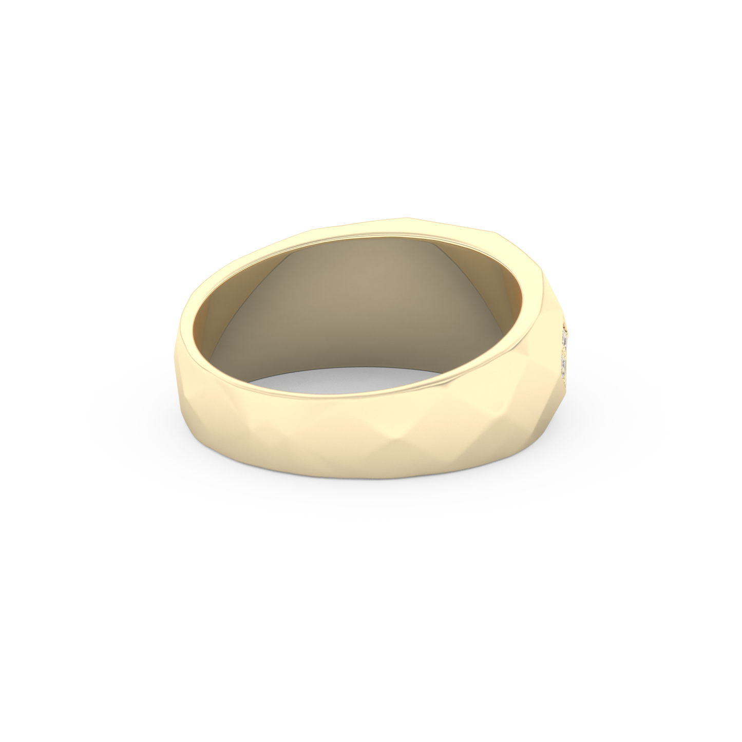 0.231 TCW Round Lab Grown Diamond Men's Wedding Band