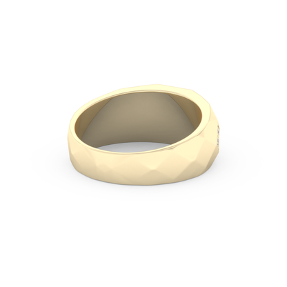 0.231 TCW Round Lab Grown Diamond Men's Wedding Band