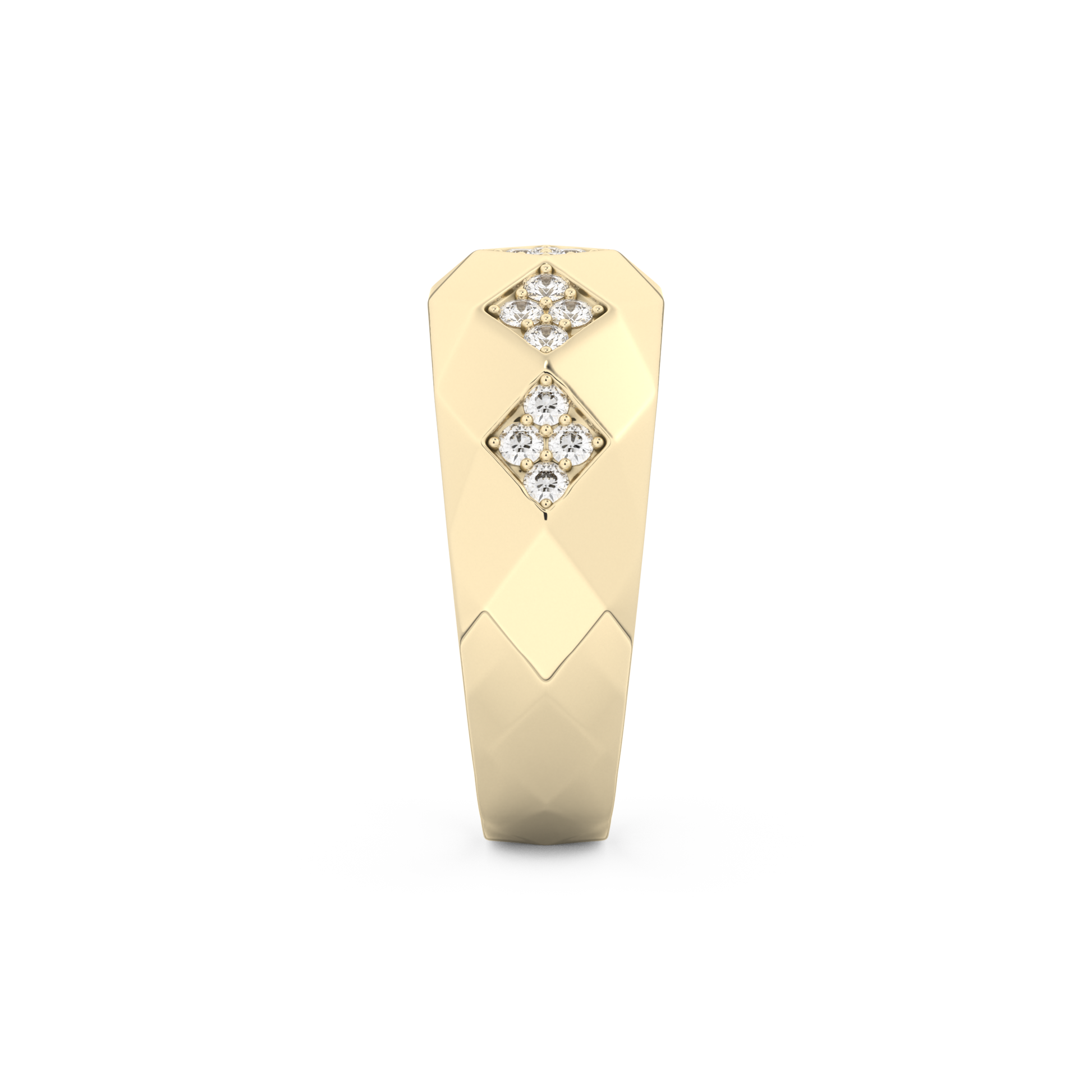 0.231 TCW Round Lab Grown Diamond Men's Wedding Band