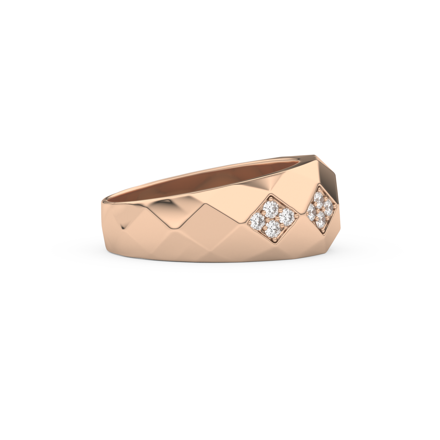 0.231 TCW Round Lab Grown Diamond Men's Wedding Band