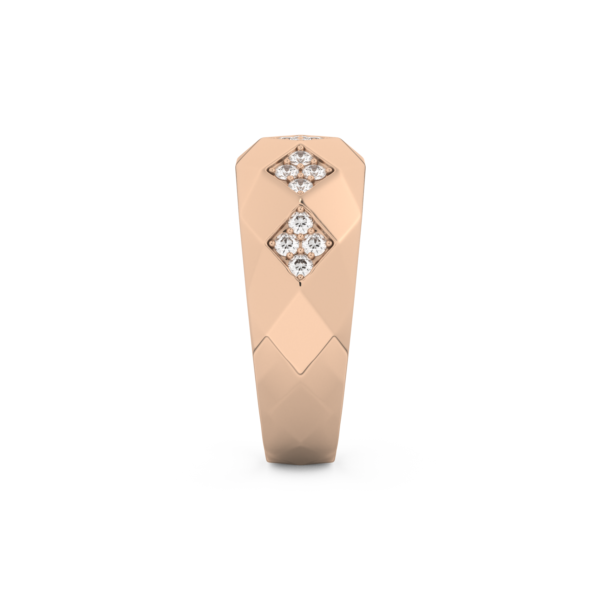 0.231 TCW Round Lab Grown Diamond Men's Wedding Band