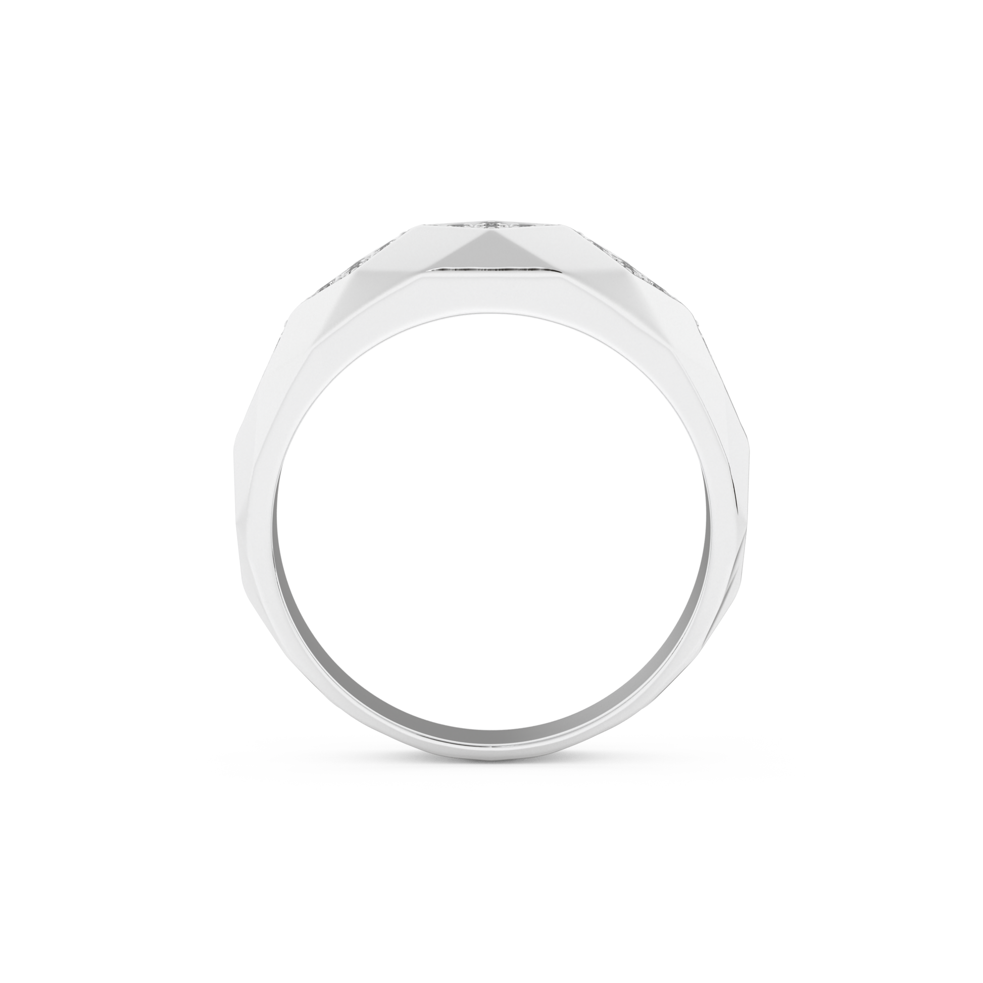 0.231 TCW Round Lab Grown Diamond Men's Wedding Band