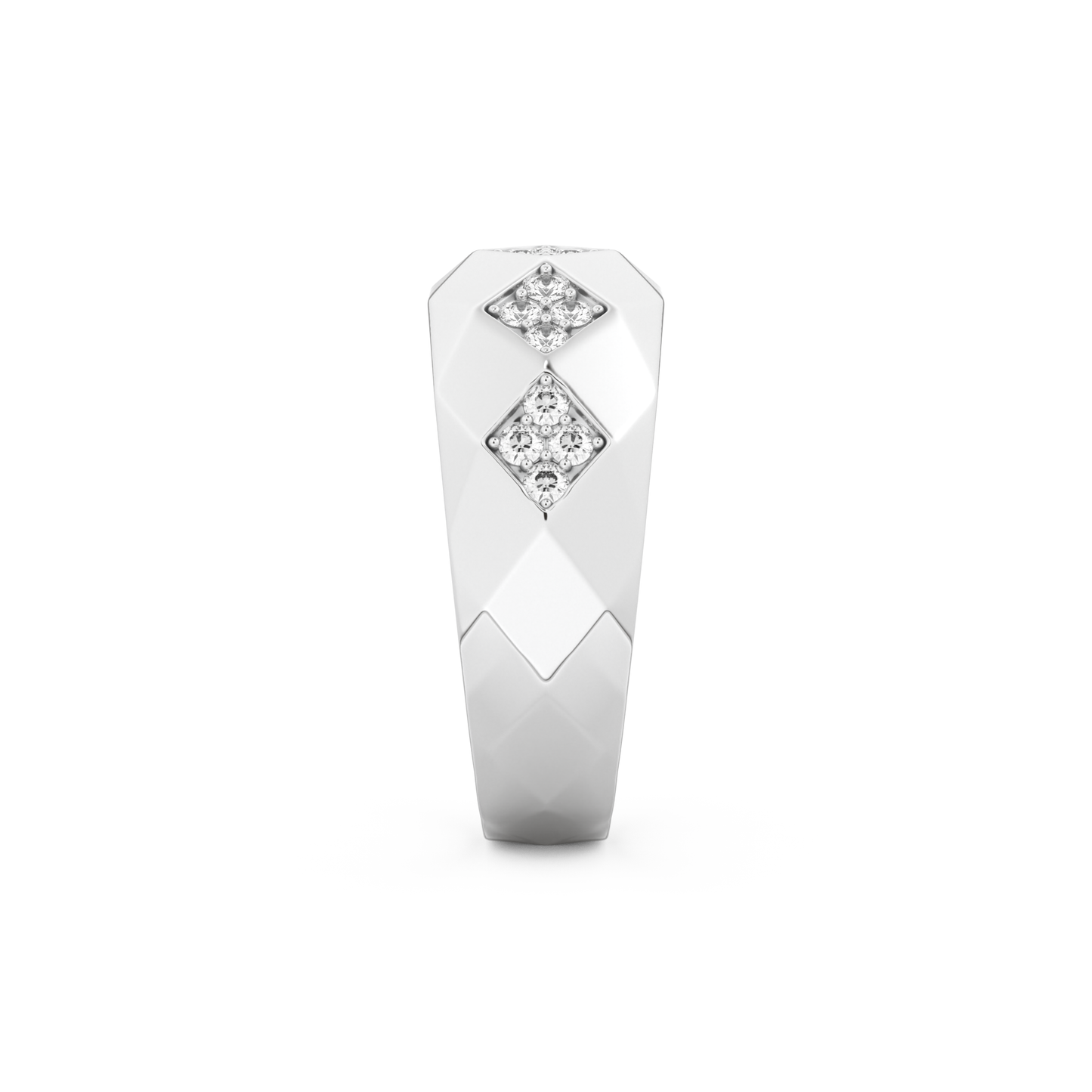 0.231 TCW Round Lab Grown Diamond Men's Wedding Band