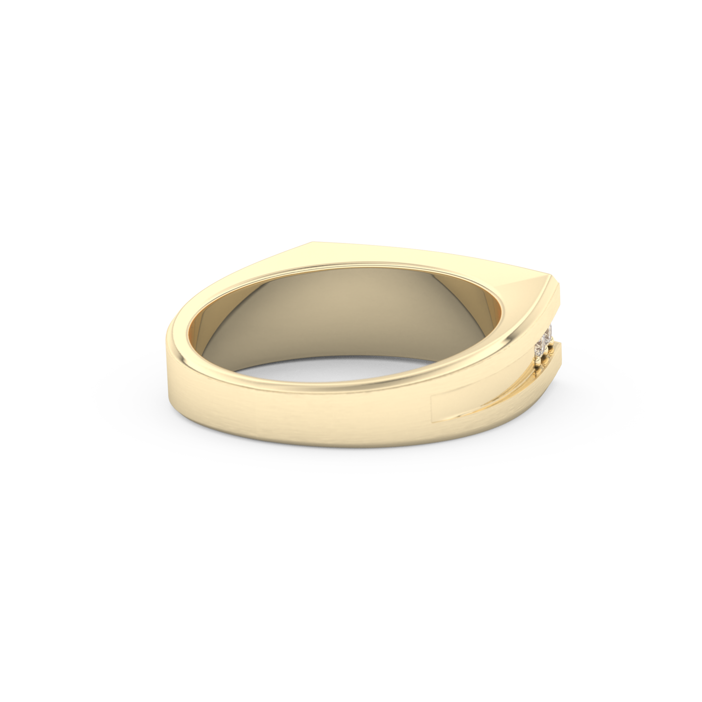0.28 TCW Round Lab Grown Diamond Men's Wedding Band