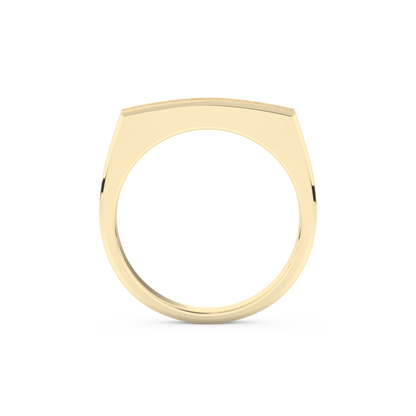 0.28 TCW Round Lab Grown Diamond Men's Wedding Band