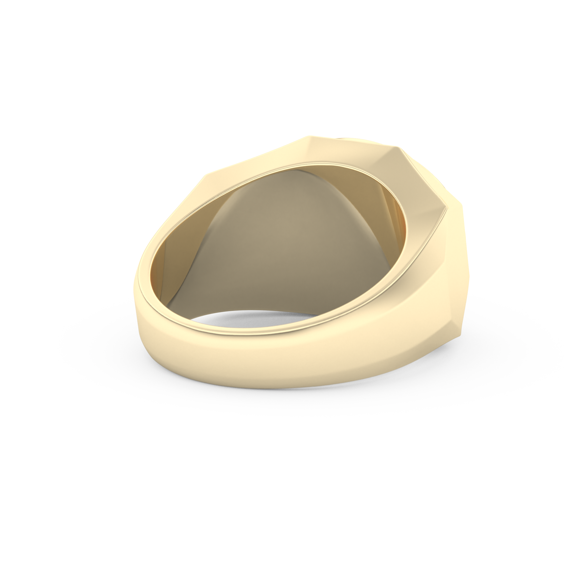 East West Oval Halo Lab Grown Diamond Men's Engagement Ring