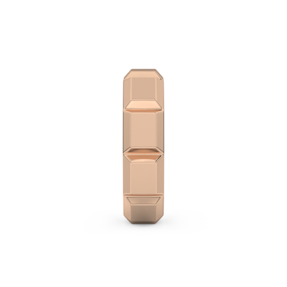 Patterned Men's Wedding Band