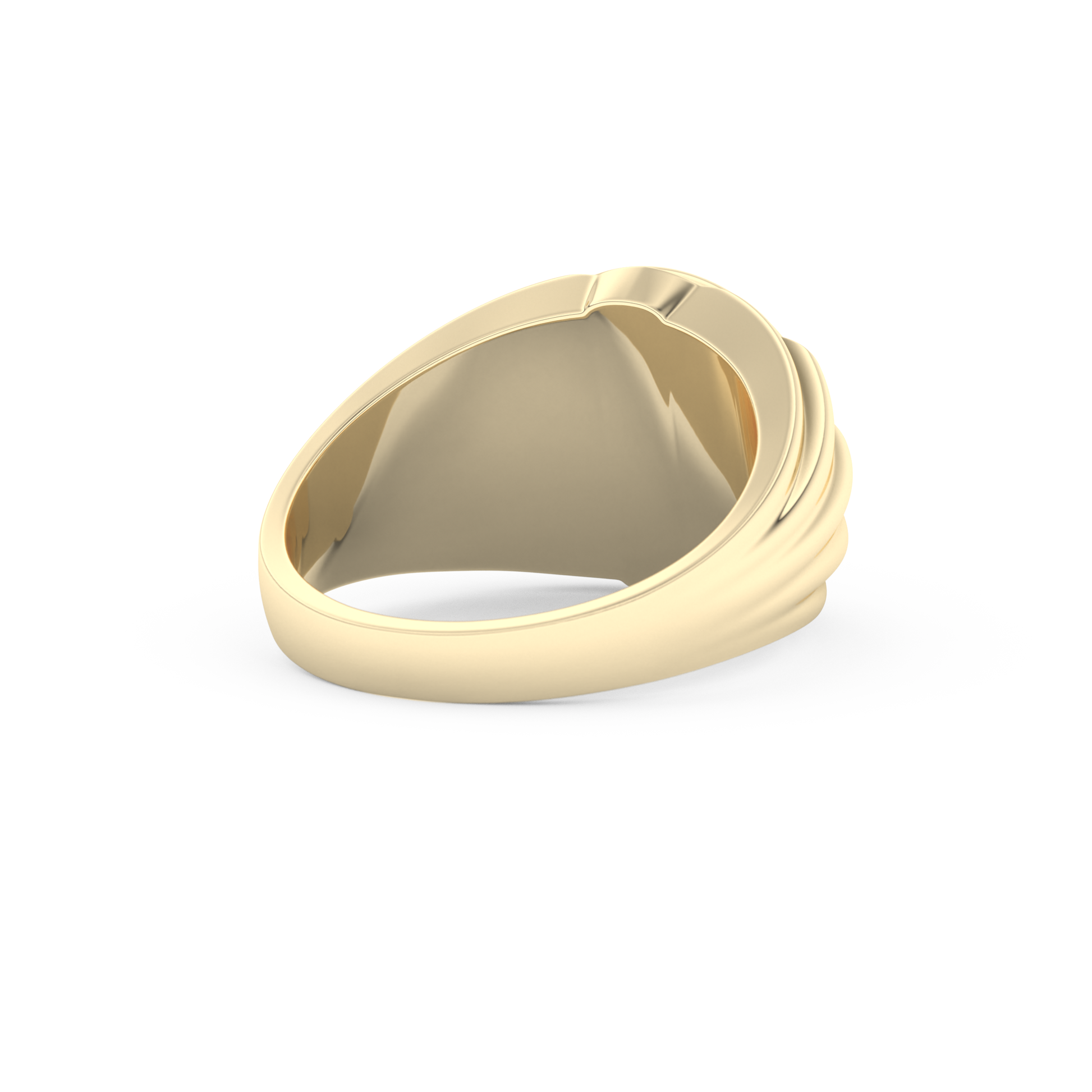 0.417 TCW Round Lab Grown Diamond Men's Wedding Band