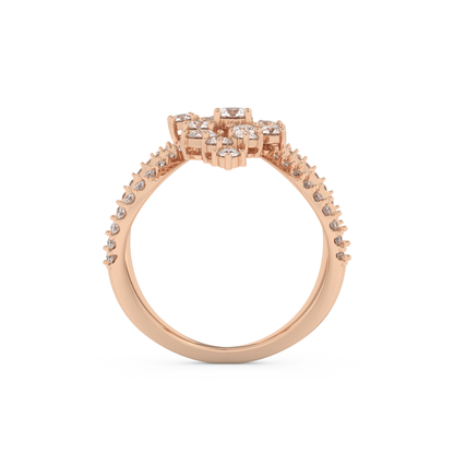 0.645 TCW Round Lab Grown Diamond Wedding Band