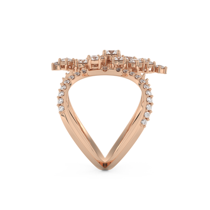 0.645 TCW Round Lab Grown Diamond Wedding Band