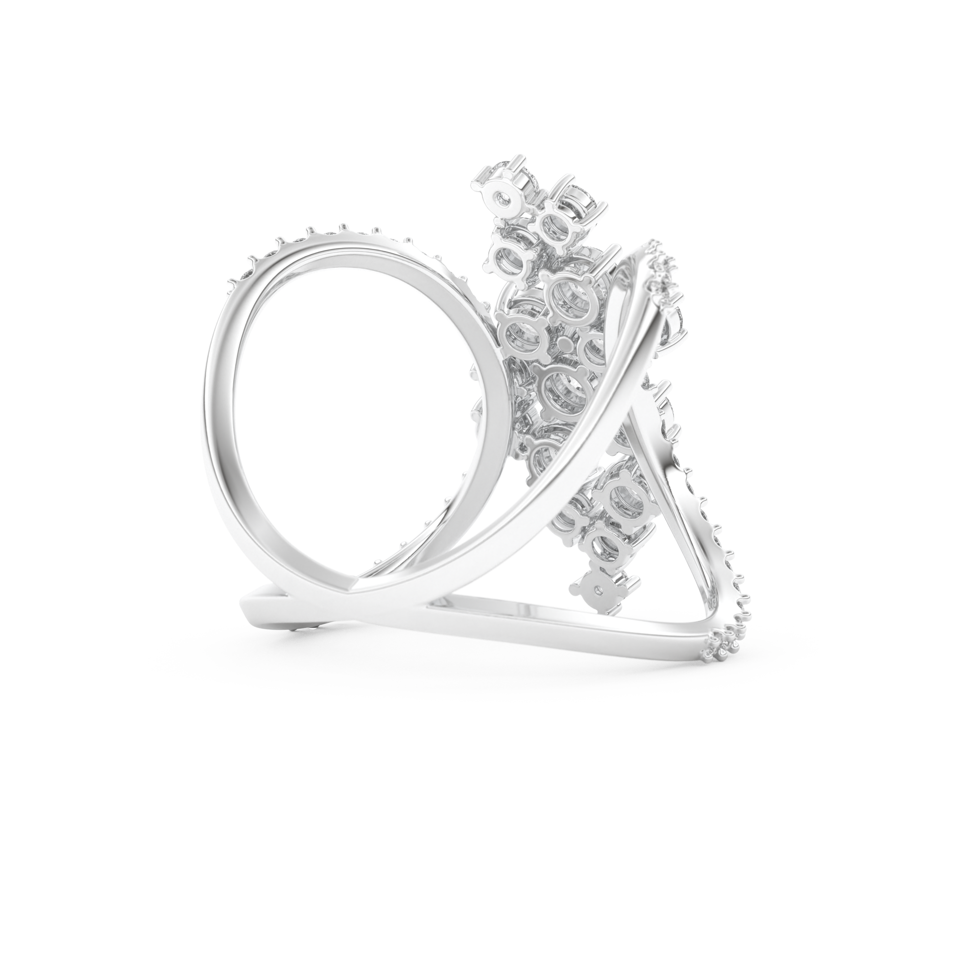 0.645 TCW Round Lab Grown Diamond Wedding Band