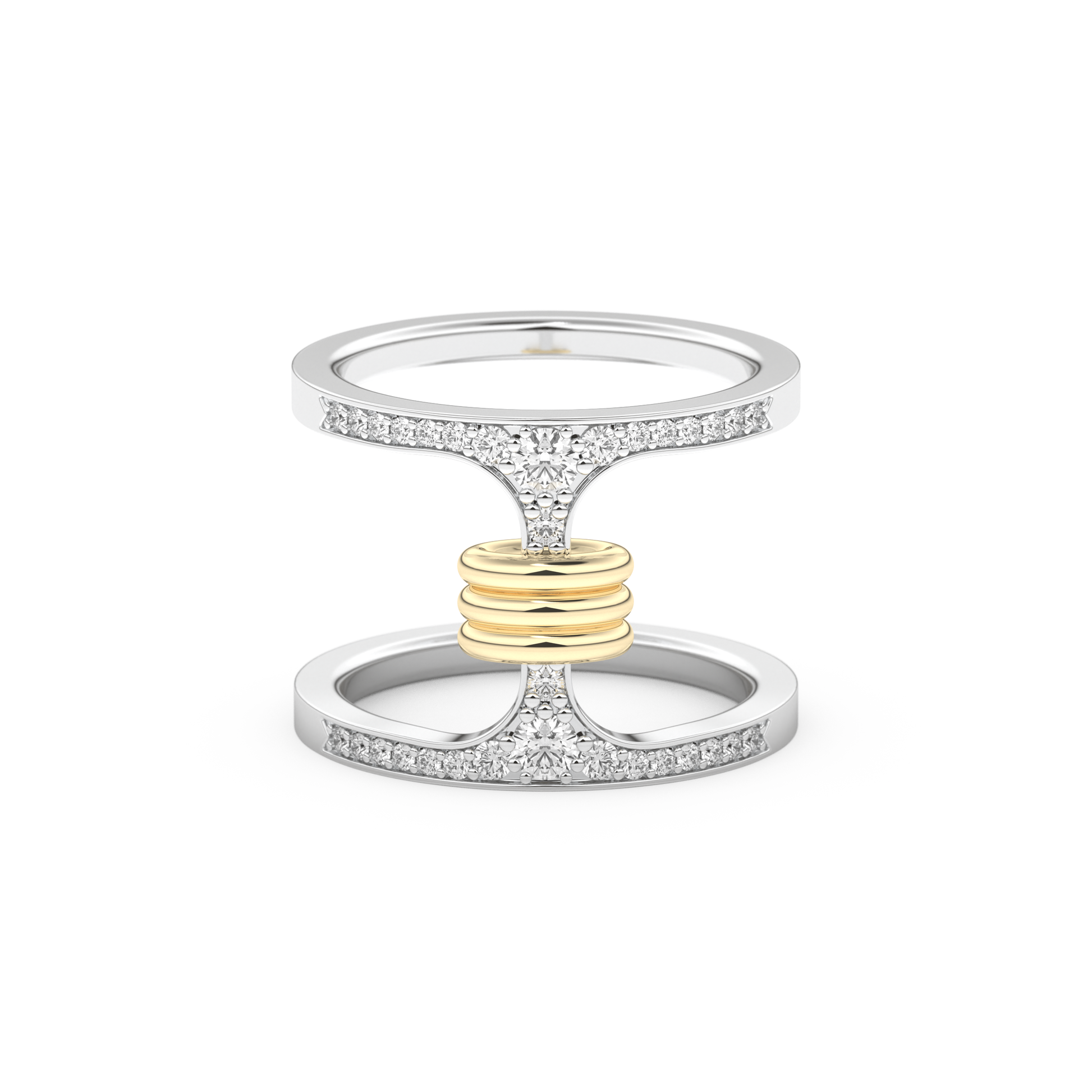 0.361 TCW Round Lab Grown Diamond Men's Wedding Band