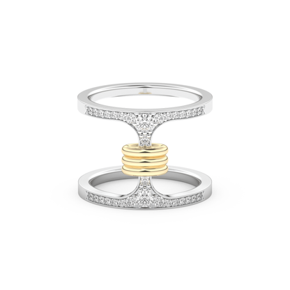 0.361 TCW Round Lab Grown Diamond Men's Wedding Band