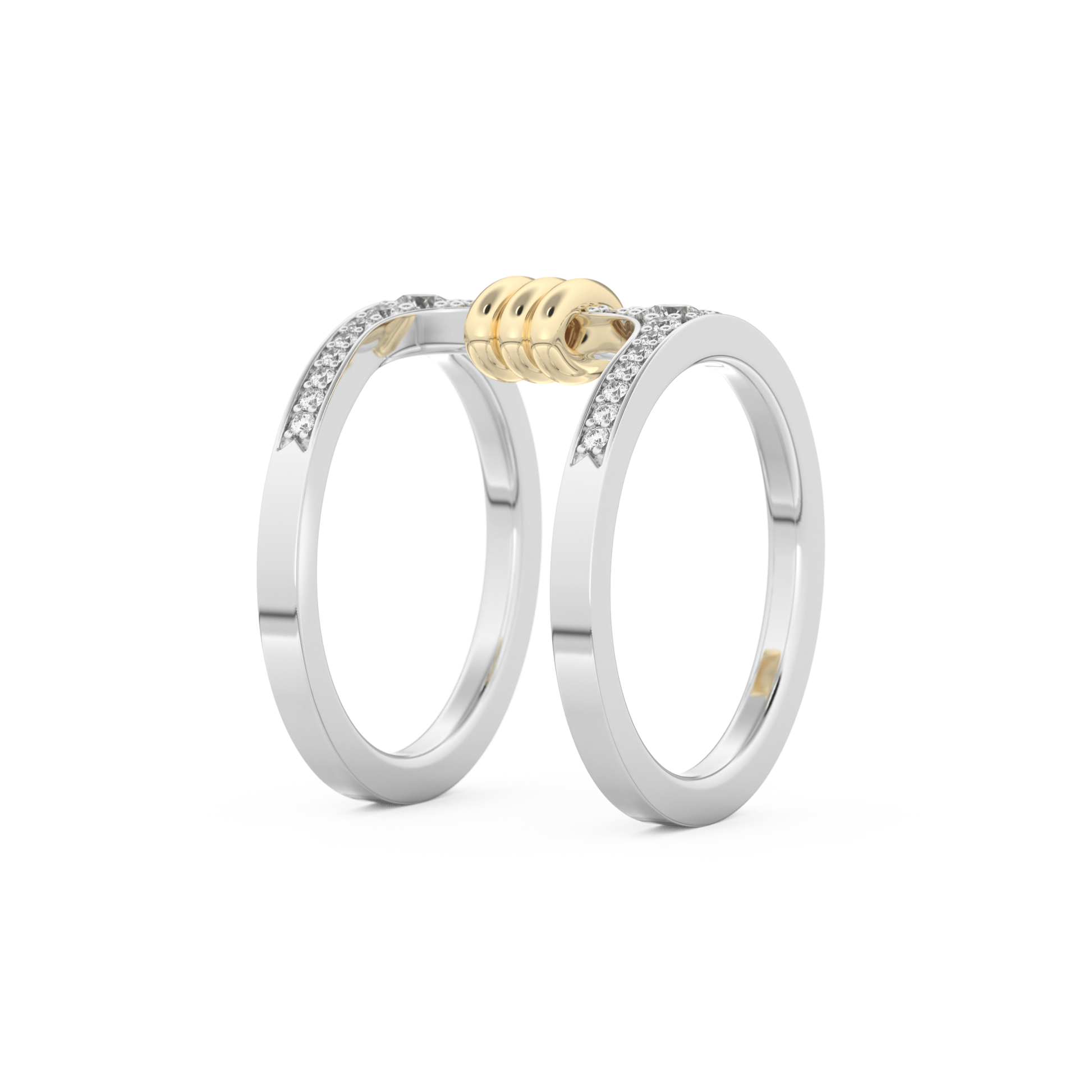 0.361 TCW Round Lab Grown Diamond Men's Wedding Band