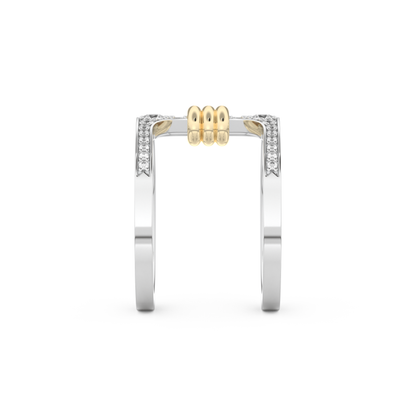 0.361 TCW Round Lab Grown Diamond Men's Wedding Band