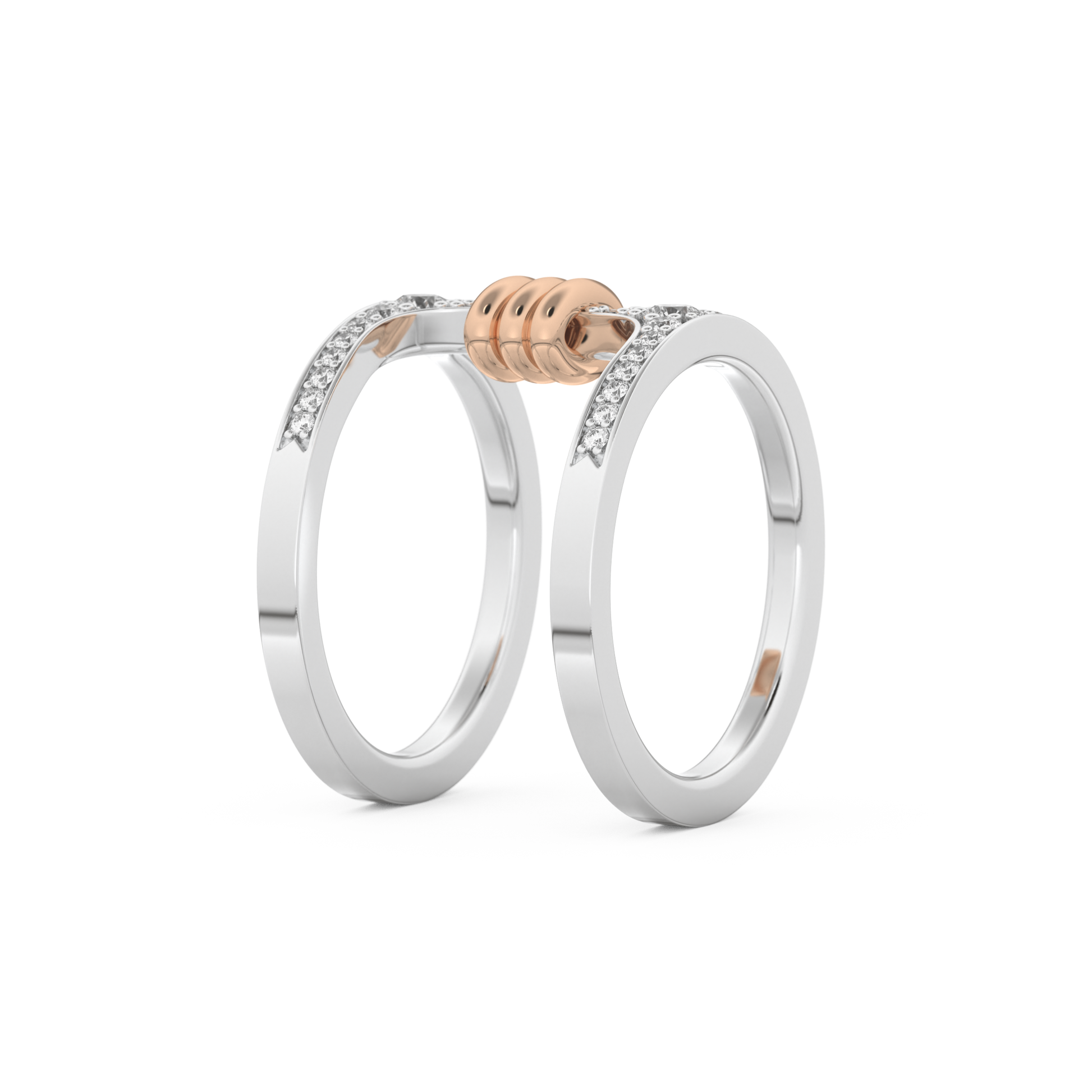 0.361 TCW Round Lab Grown Diamond Men's Wedding Band