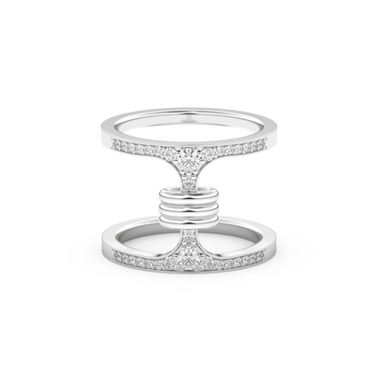 0.361 TCW Round Lab Grown Diamond Men's Wedding Band