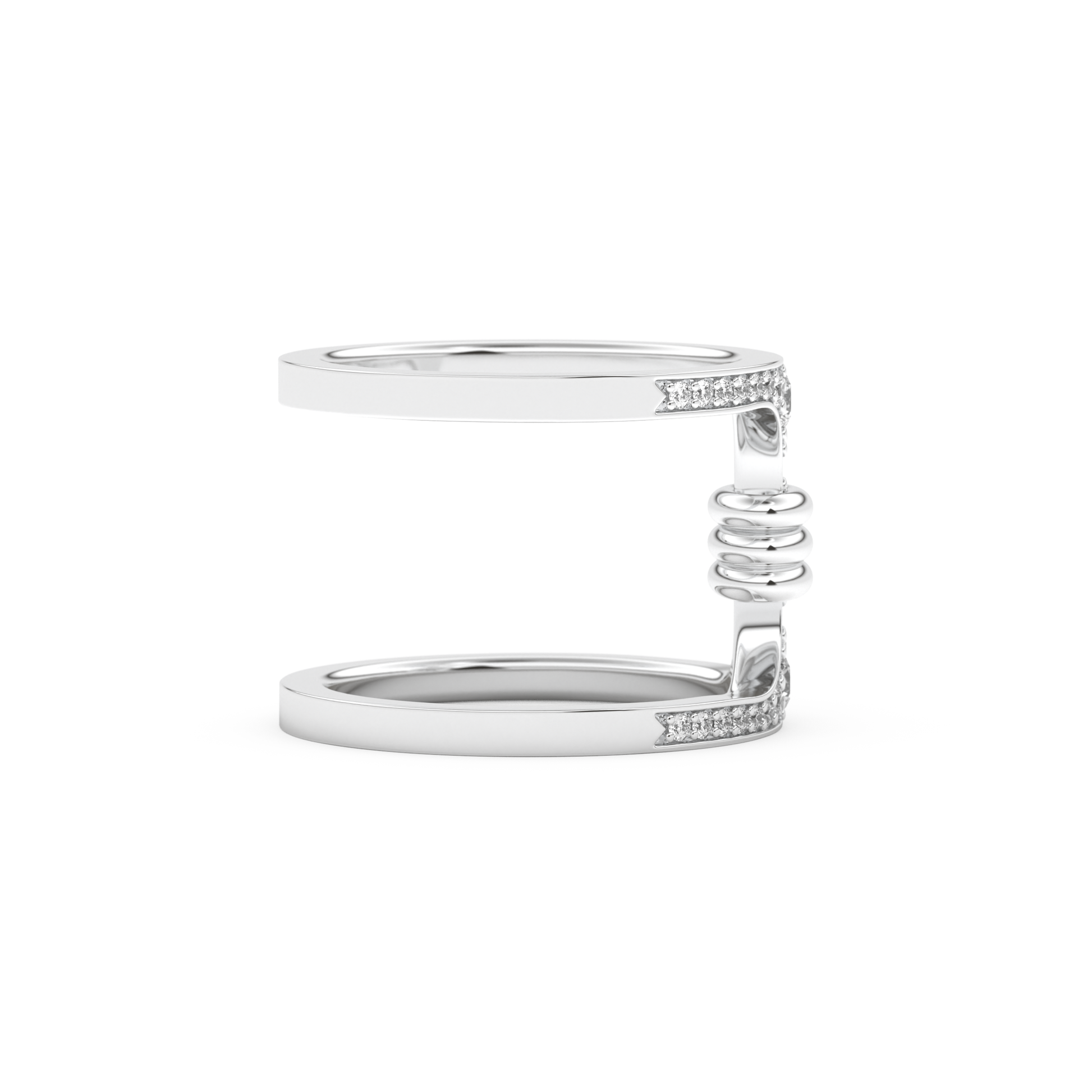 0.361 TCW Round Lab Grown Diamond Men's Wedding Band