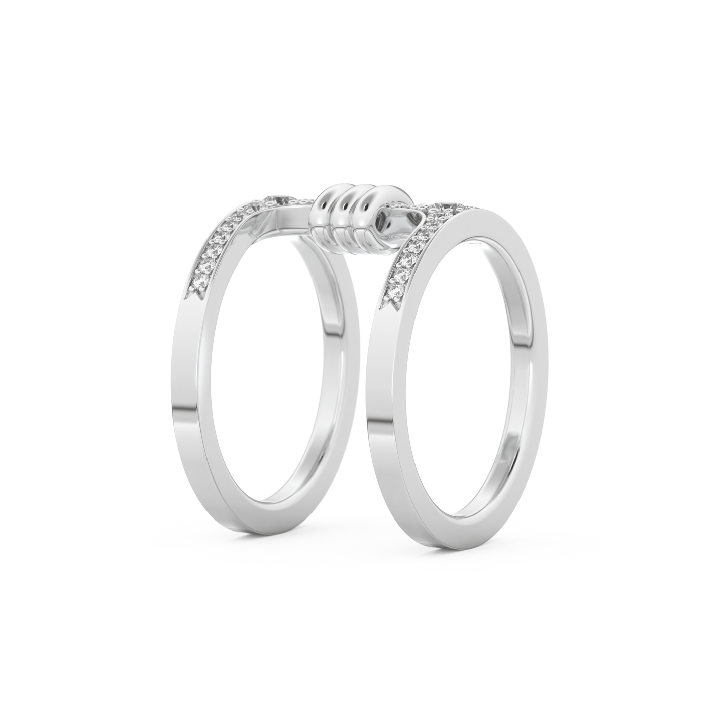 0.361 TCW Round Lab Grown Diamond Men's Wedding Band