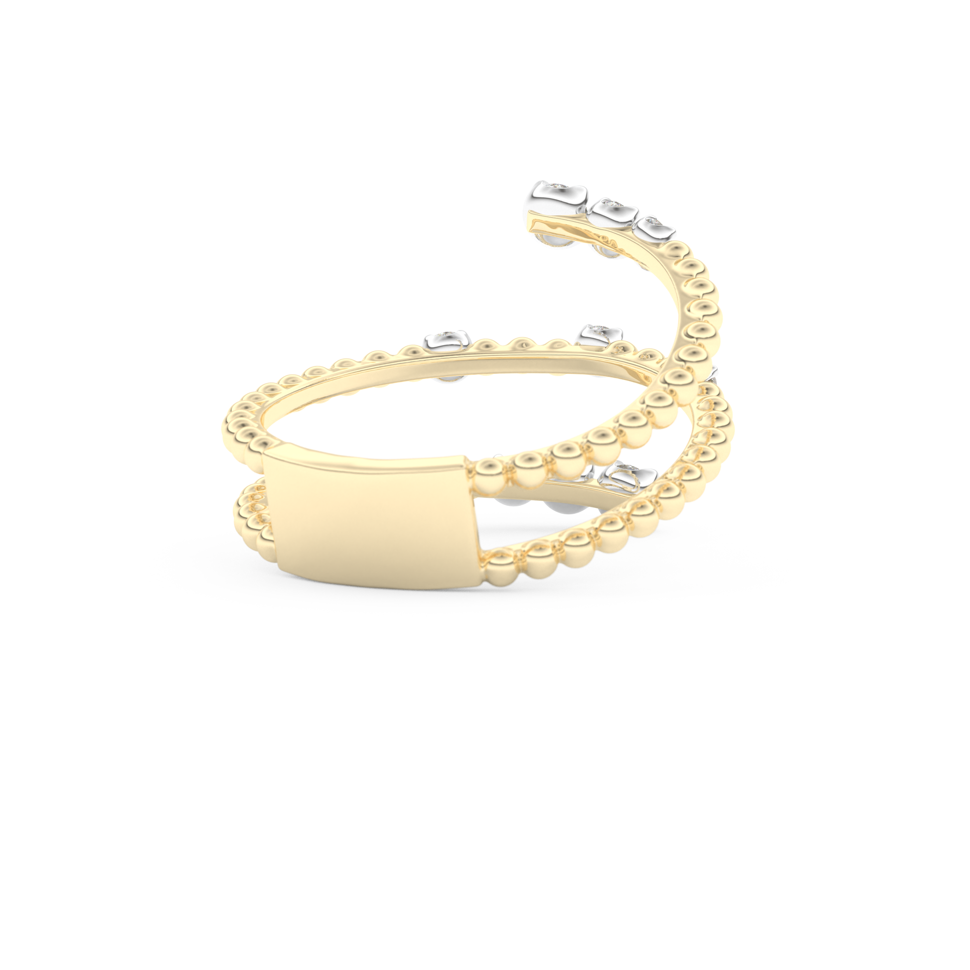 0.35 TCW Round Lab Grown Diamond Wedding Band