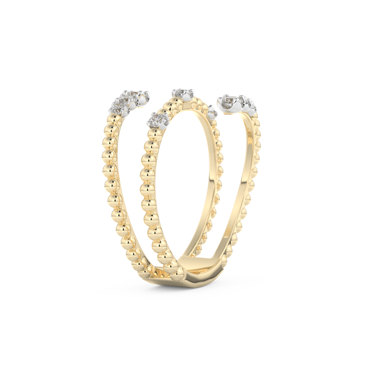 0.35 TCW Round Lab Grown Diamond Wedding Band