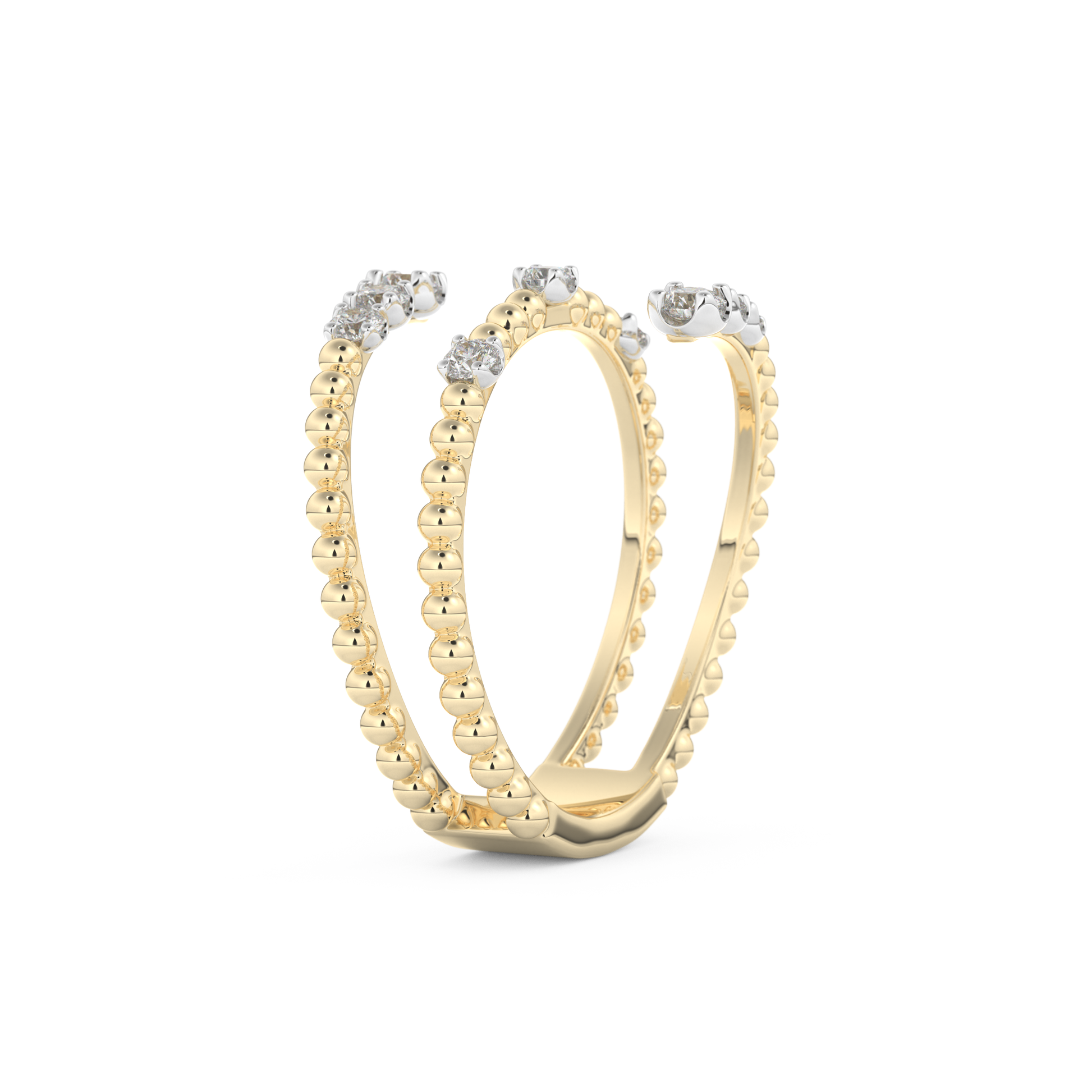 0.35 TCW Round Lab Grown Diamond Wedding Band