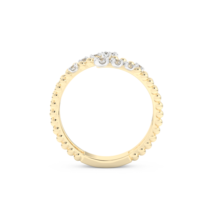 0.35 TCW Round Lab Grown Diamond Wedding Band