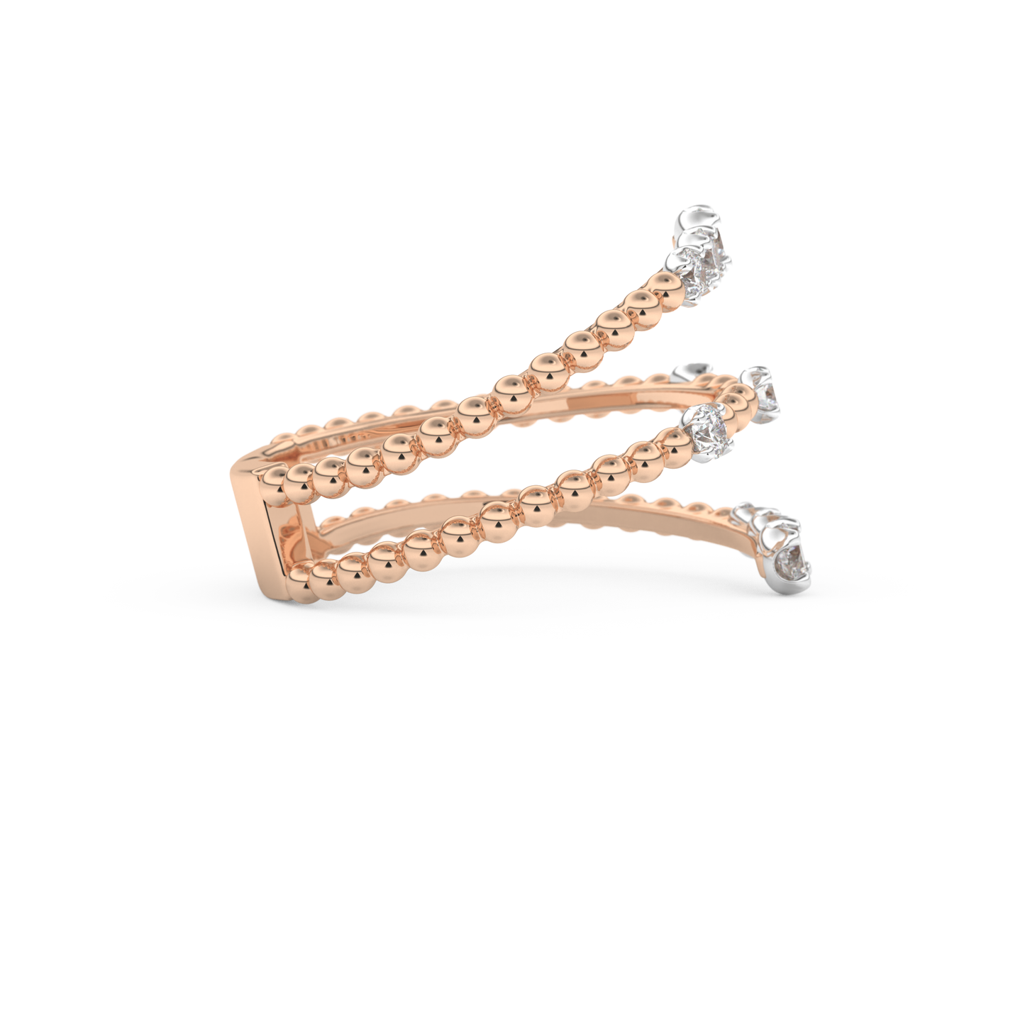 0.35 TCW Round Lab Grown Diamond Wedding Band