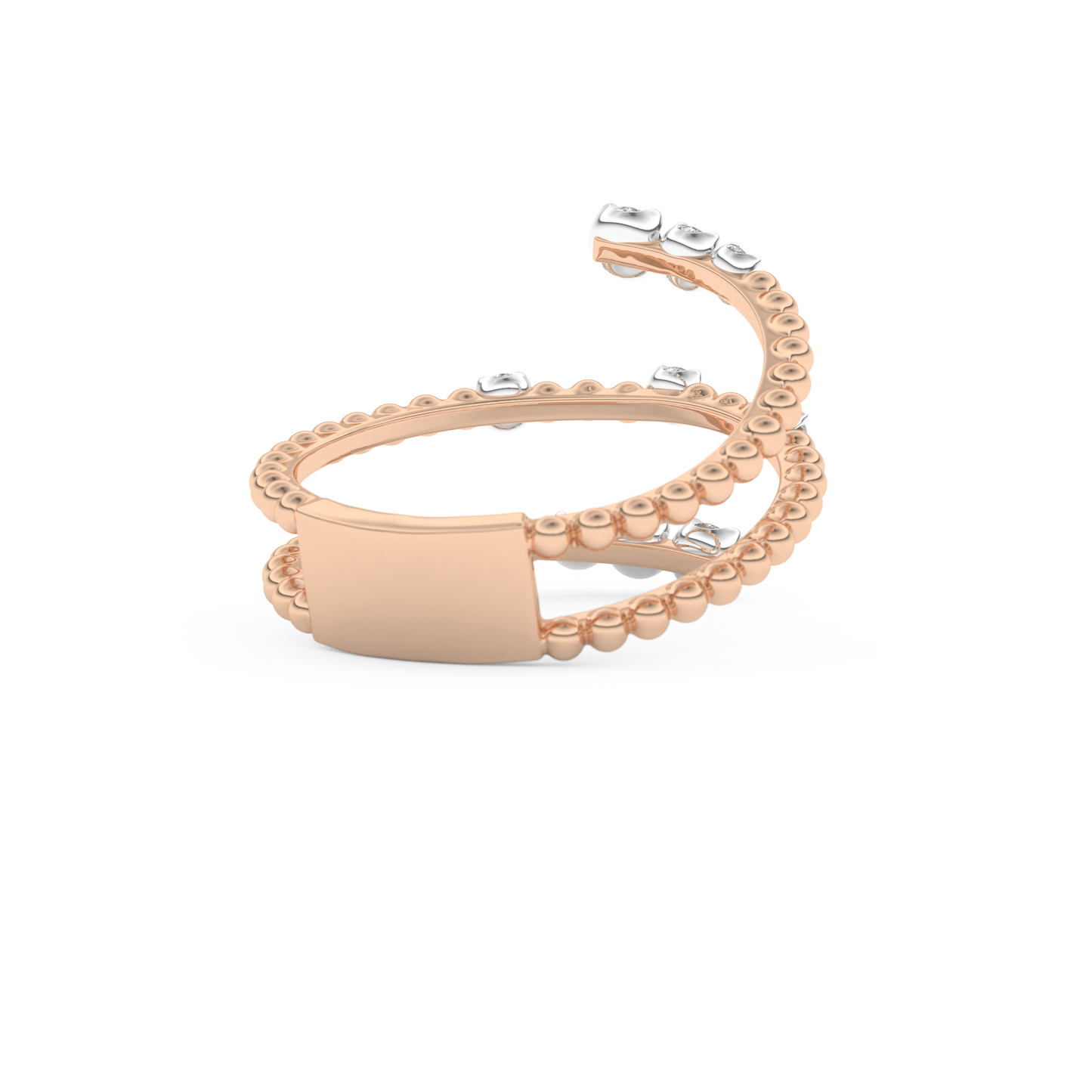 0.35 TCW Round Lab Grown Diamond Wedding Band