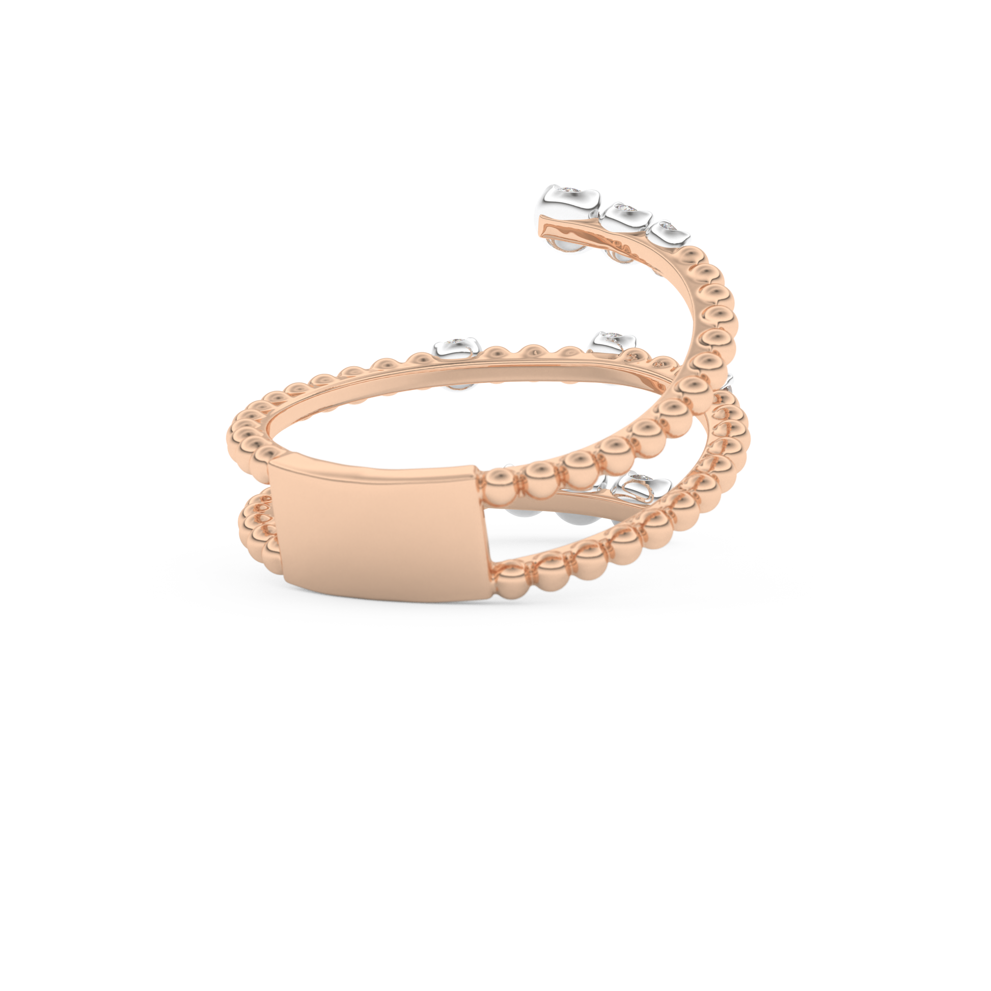 0.35 TCW Round Lab Grown Diamond Wedding Band