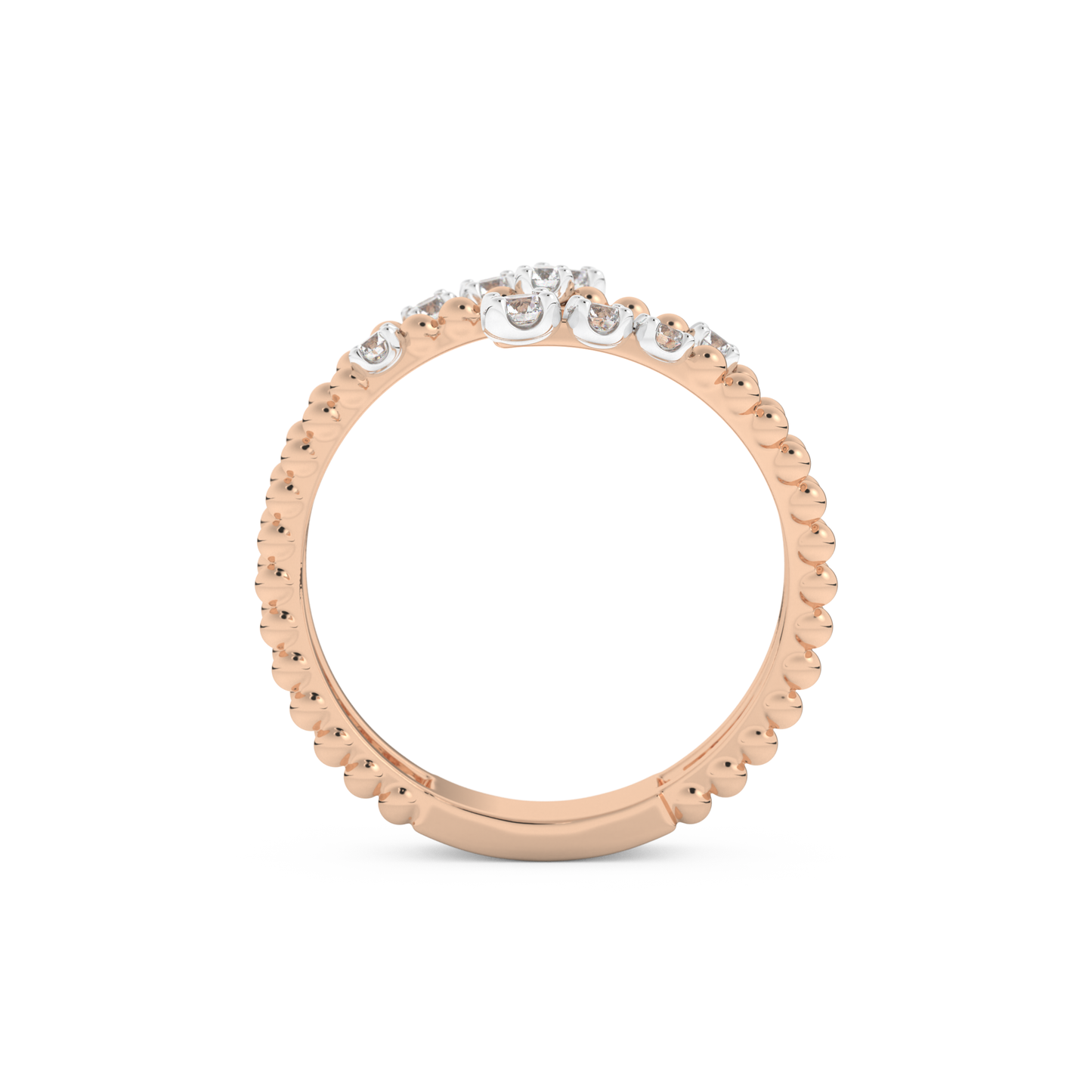 0.35 TCW Round Lab Grown Diamond Wedding Band